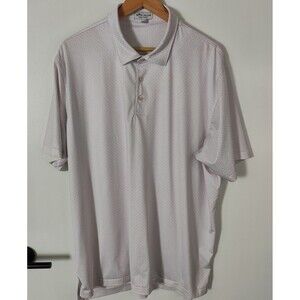 Peter Millar Summer Comfort Polo Shirt Mens XL Cocktail Party Performance Golf
